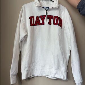 Dayton quarter zip, very lightly worn